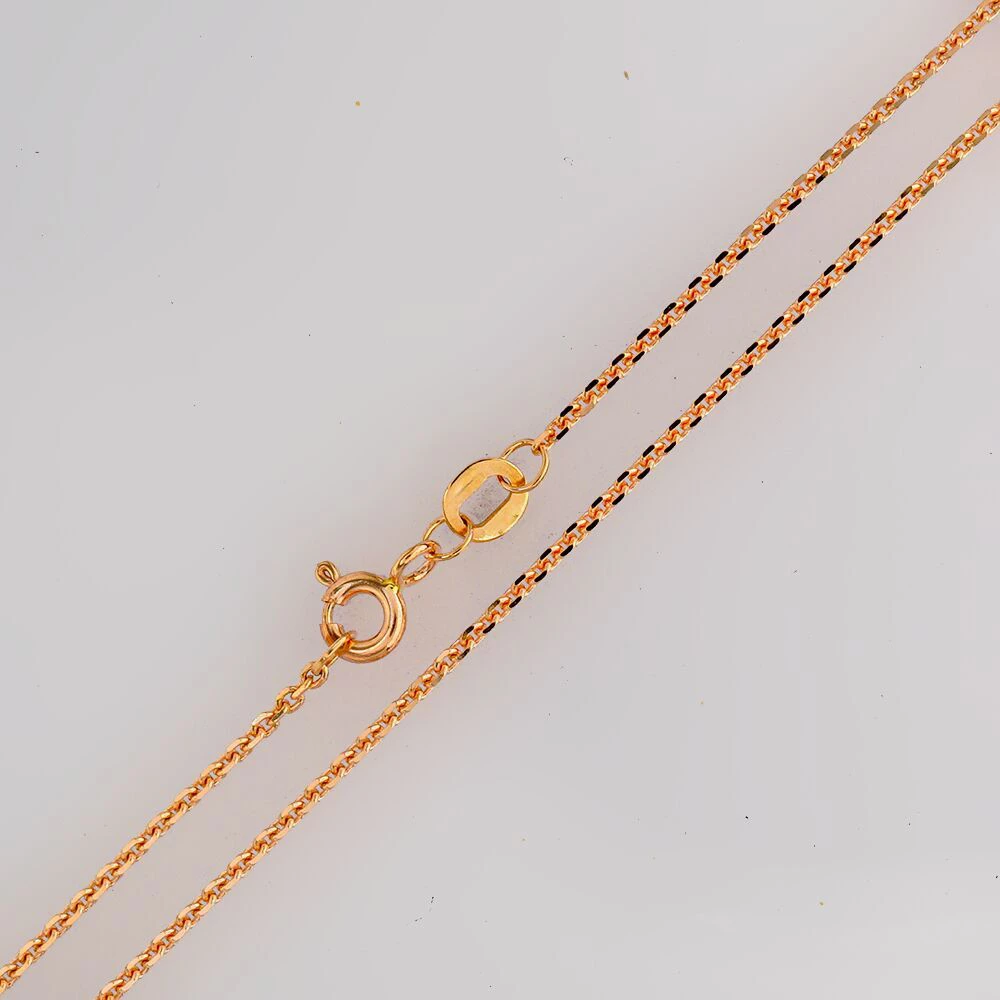 Цепь из красного золота 585 пробы