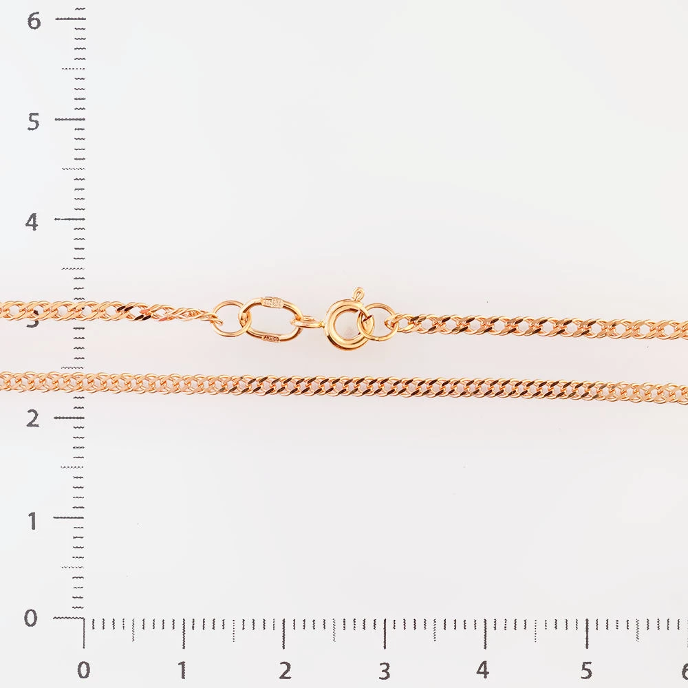 Цепь из красного золота 585 пробы