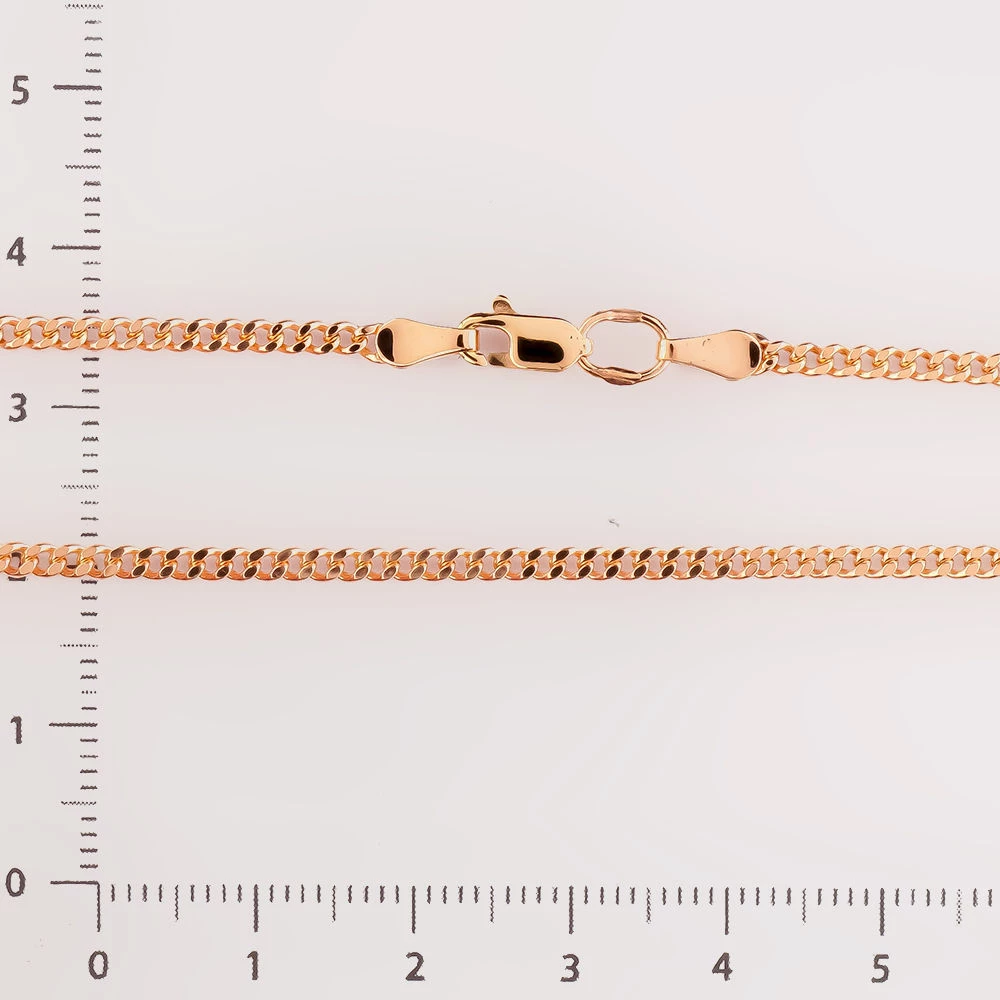 Цепь из красного золота 585 пробы