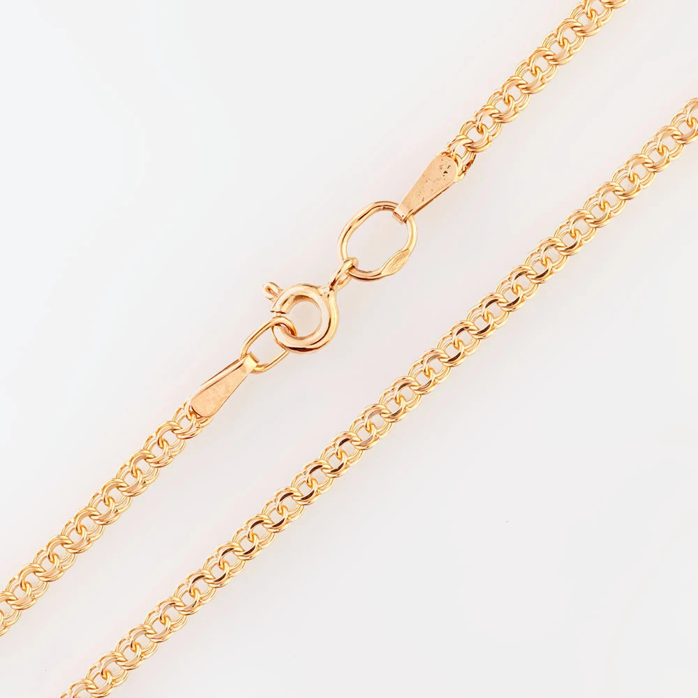 Цепь из красного золота 585 пробы