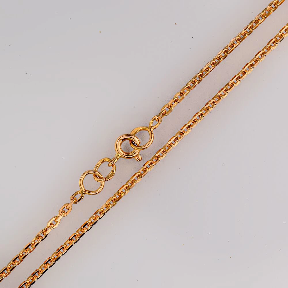 Цепь из красного золота 585 пробы