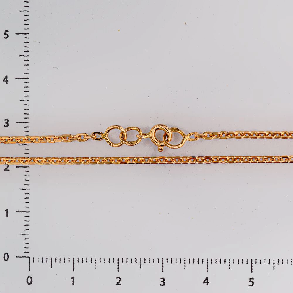 Цепь из красного золота 585 пробы