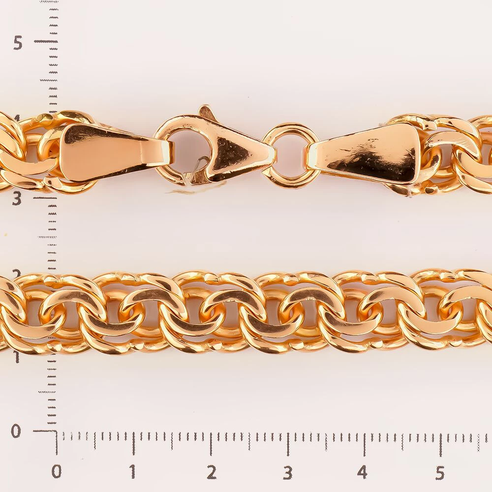 Цепь из красного золота 585 пробы