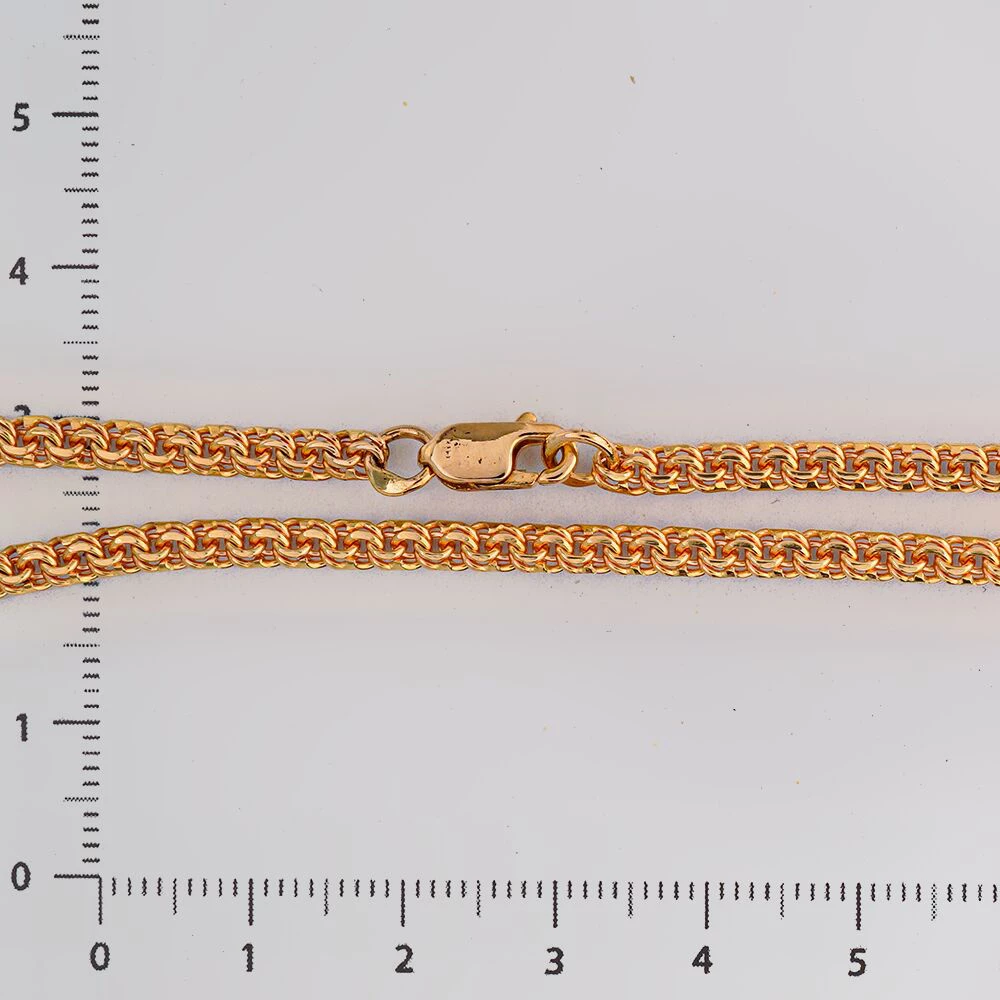 Цепь из красного золота 585 пробы