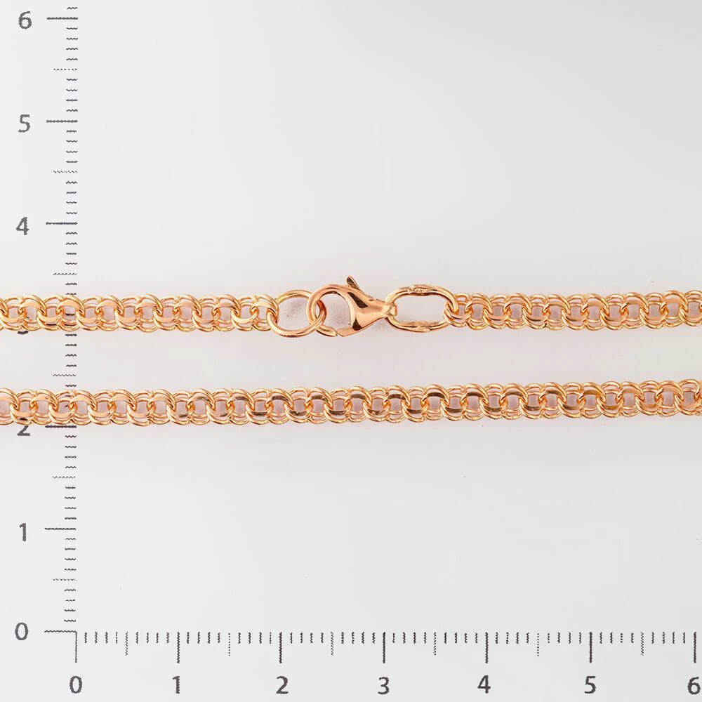 Цепь из красного золота 585 пробы