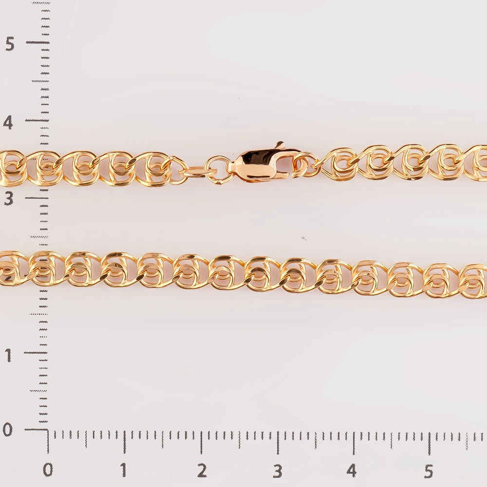 Цепь из красного золота 585 пробы