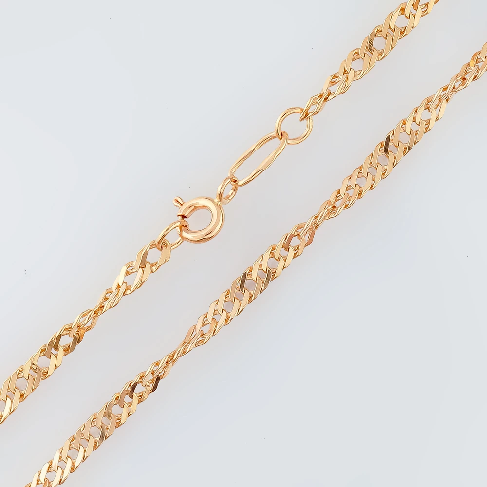 Цепь из красного золота 585 пробы