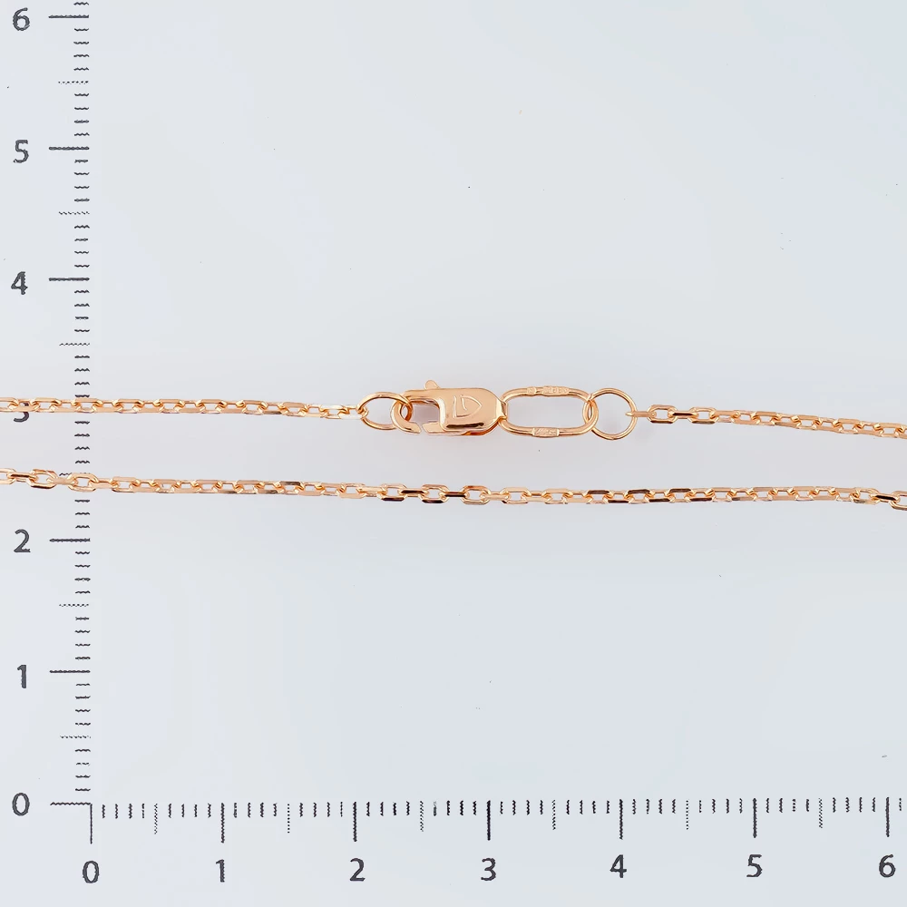 Цепь из красного золота 585 пробы