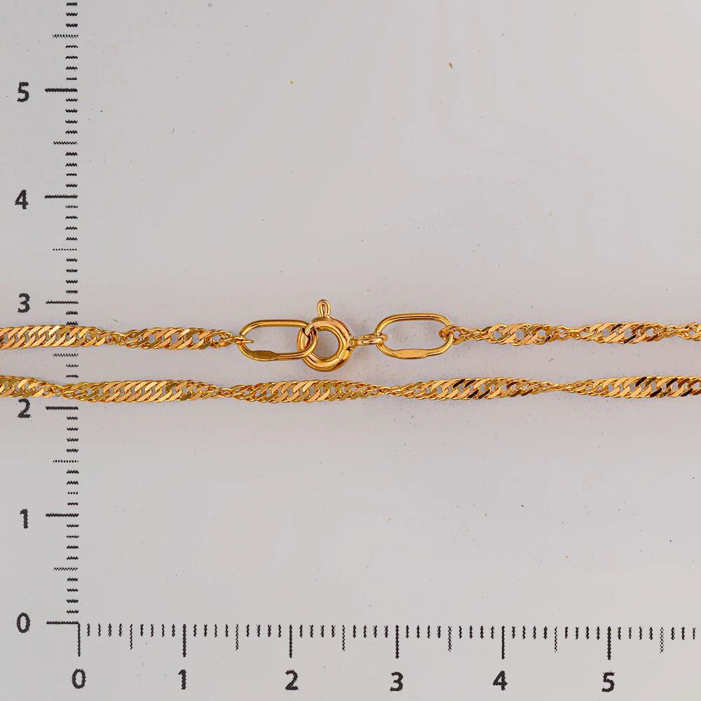 Цепь из красного золота 585 пробы