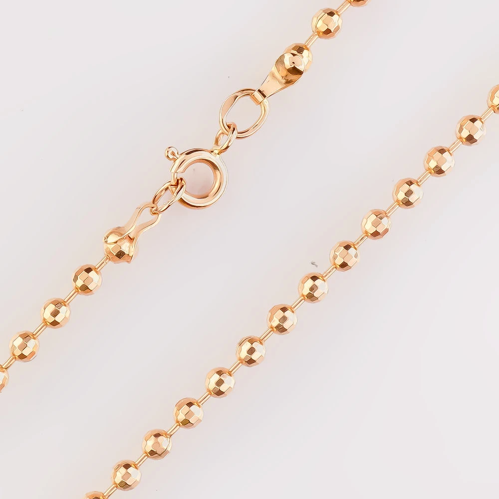 Цепь из красного золота 585 пробы