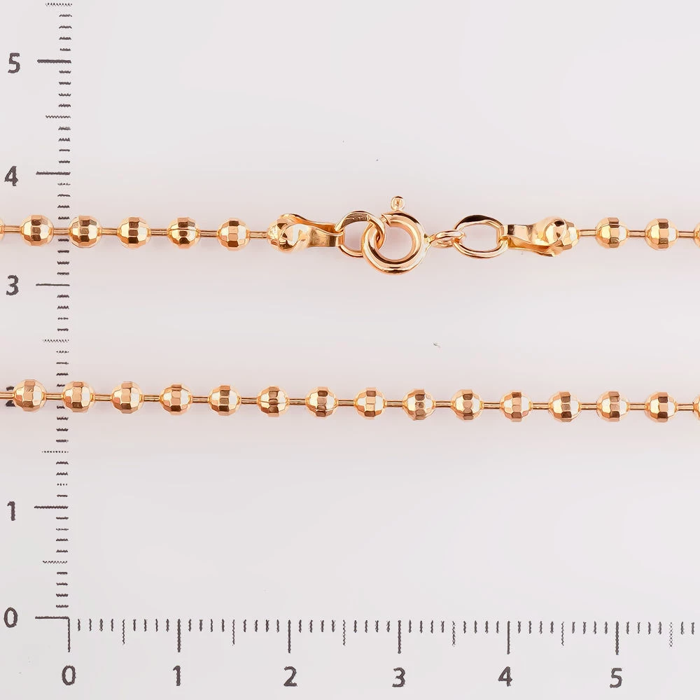 Цепь из красного золота 585 пробы