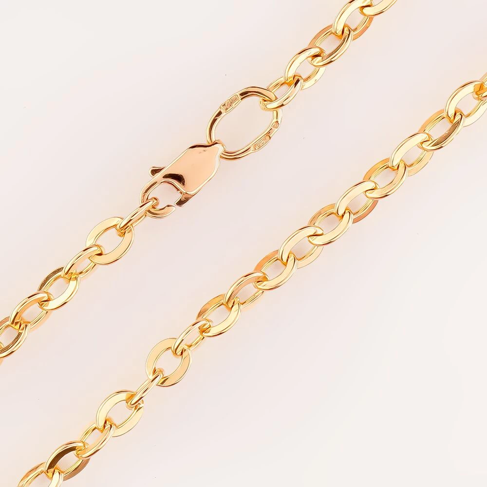 Цепь из красного золота 585 пробы