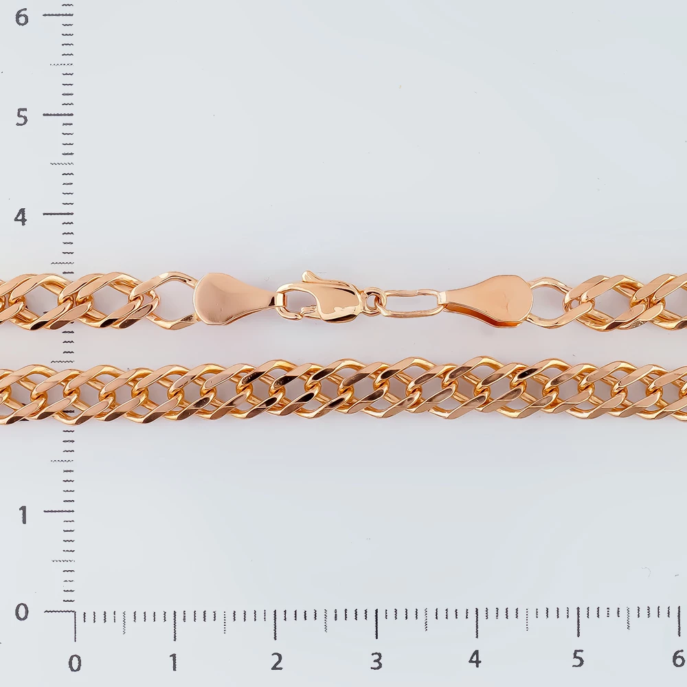 Цепь из красного золота 585 пробы