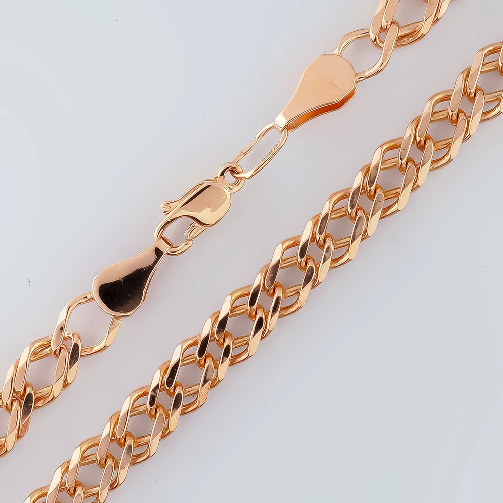 Цепь из красного золота 585 пробы