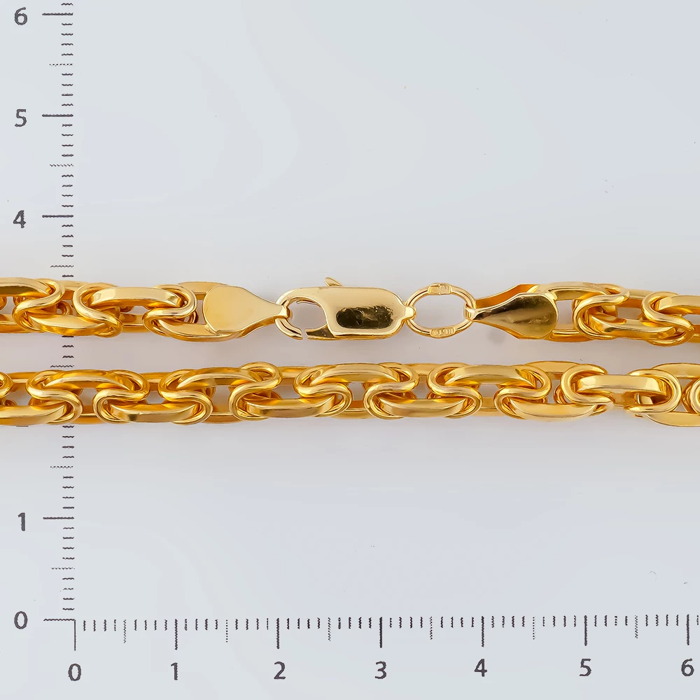 Цепь из желтого золота 585 пробы