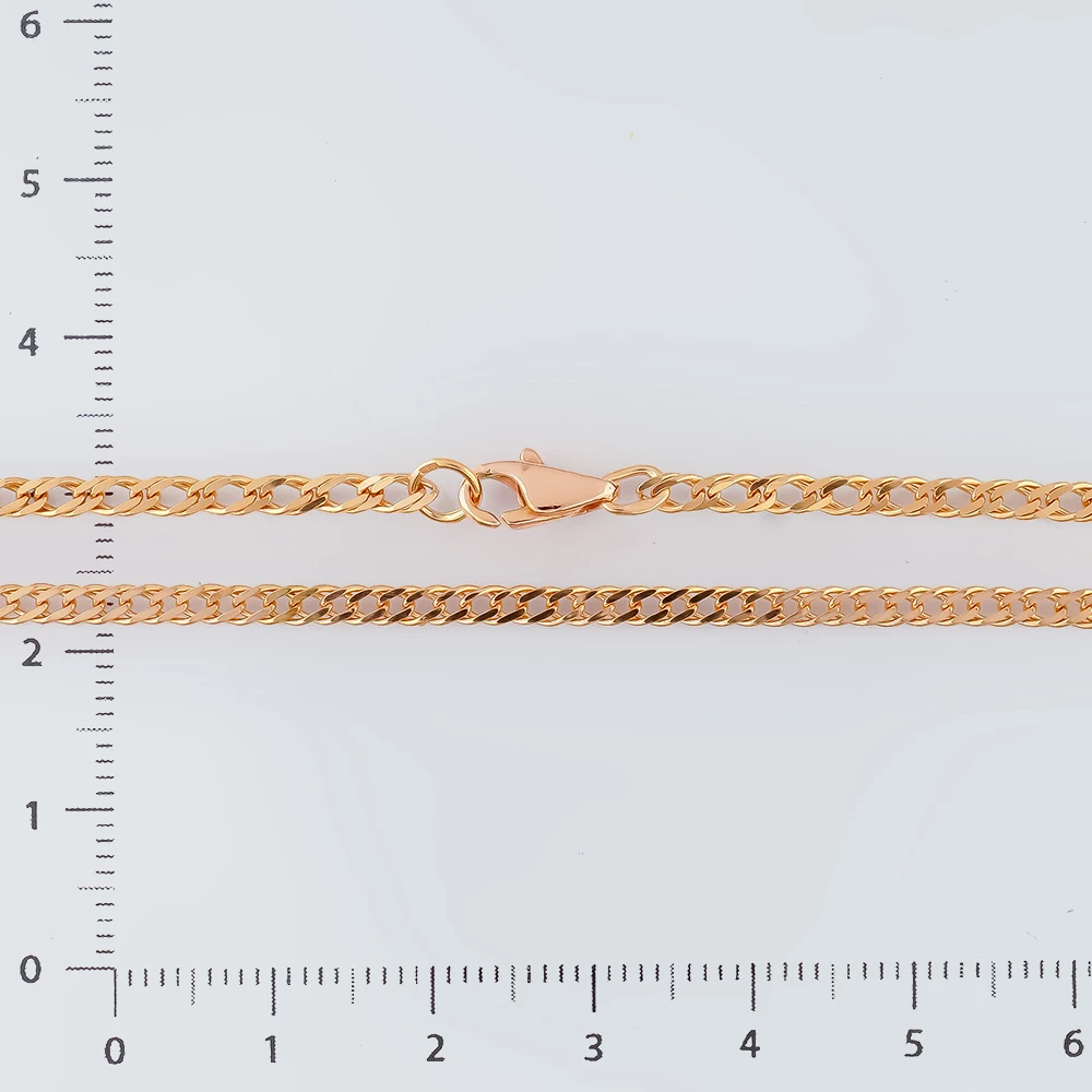 Цепь из красного золота 585 пробы