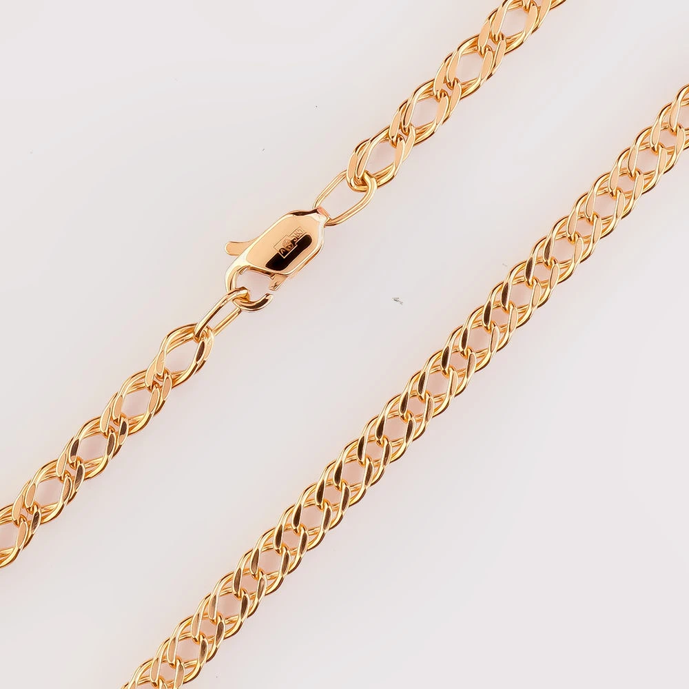 Цепь из красного золота 585 пробы