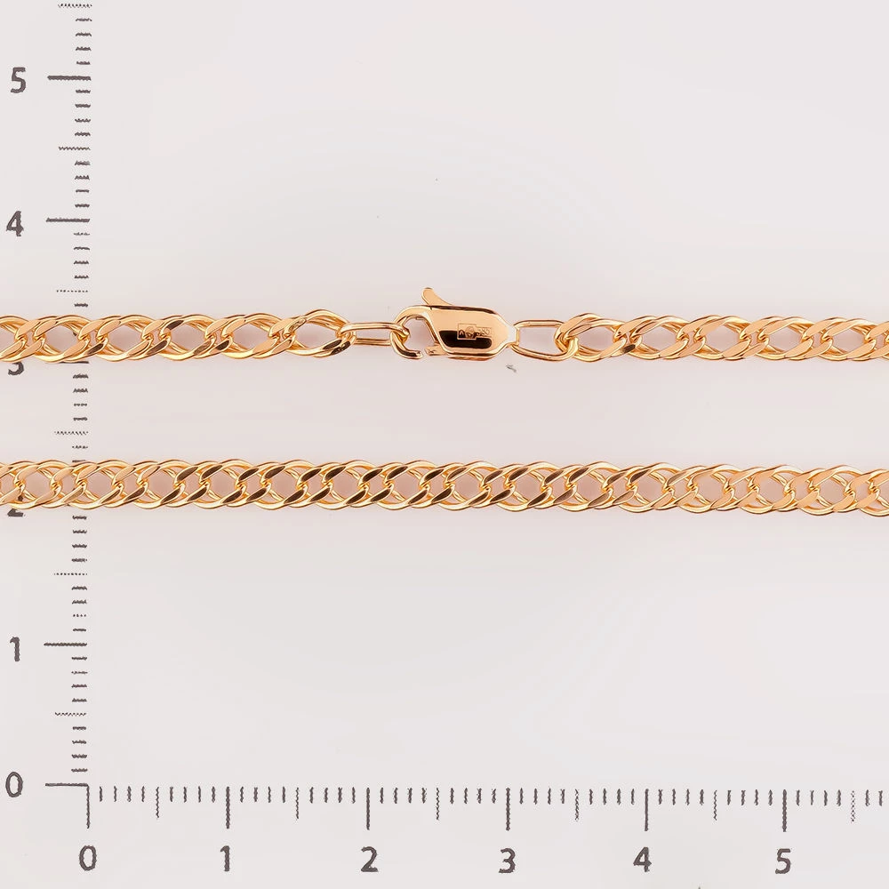 Цепь из красного золота 585 пробы