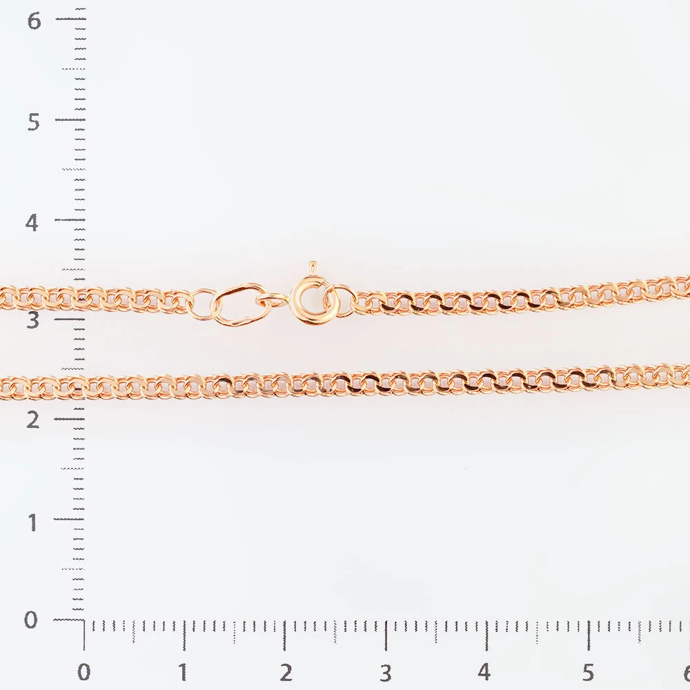 Цепь из красного золота 585 пробы