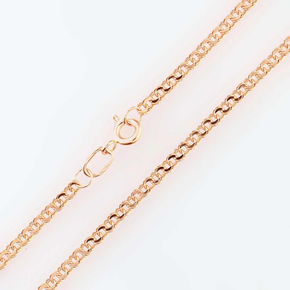 Цепь из красного золота 585 пробы