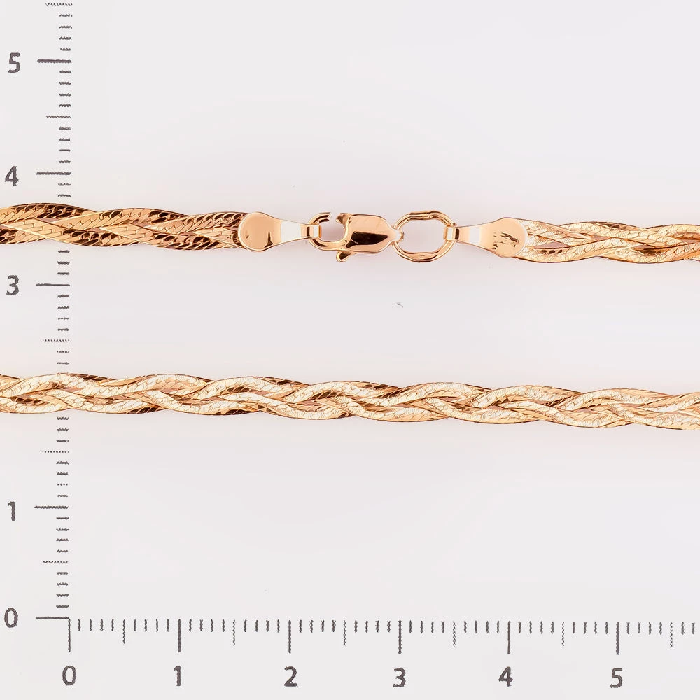 Цепь из красного золота 585 пробы