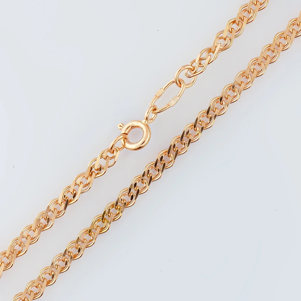 Цепь из красного золота 585 пробы