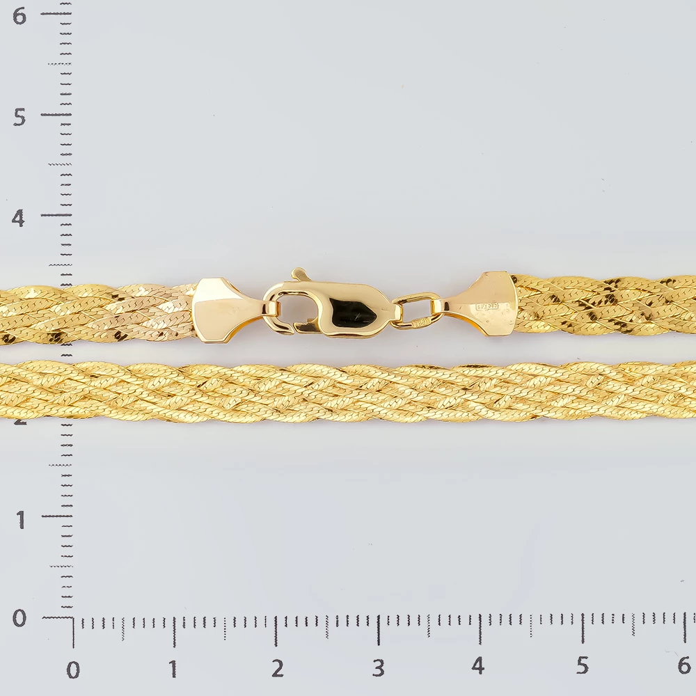 Цепь из желтого золота 585 пробы