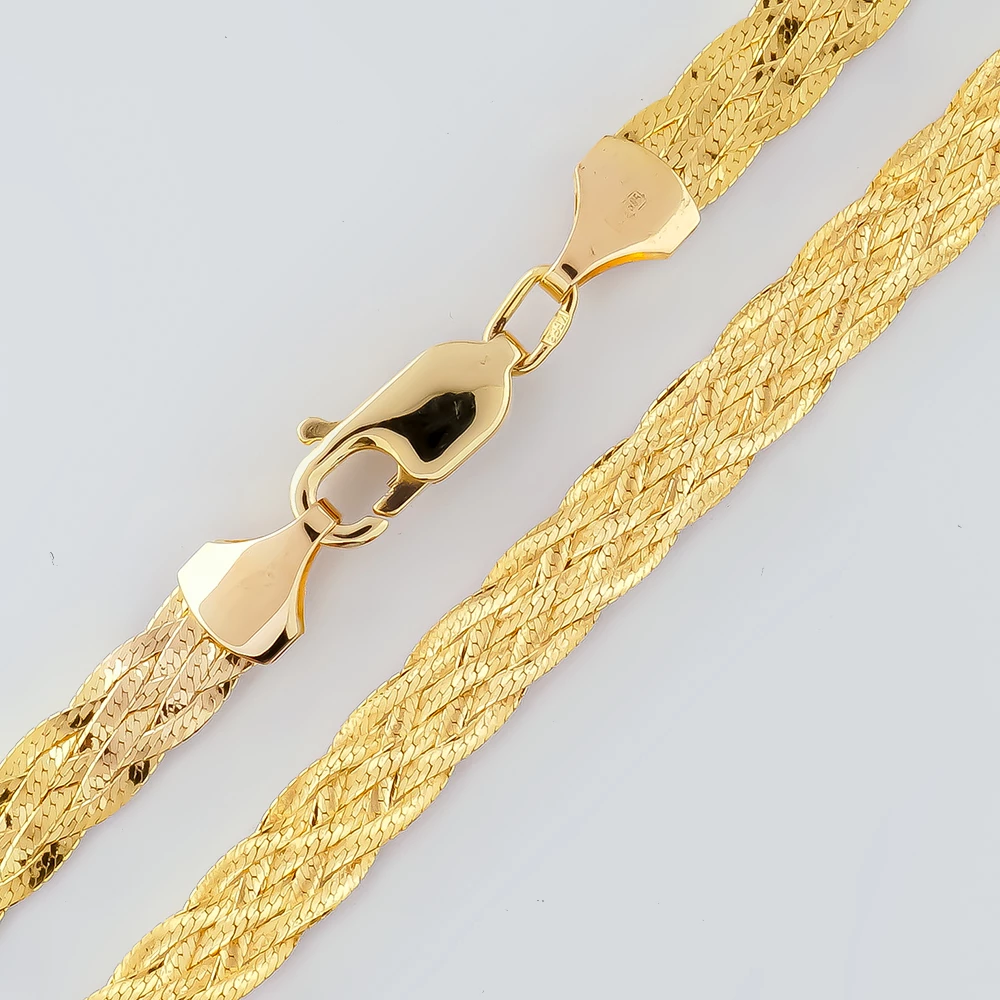 Цепь из желтого золота 585 пробы