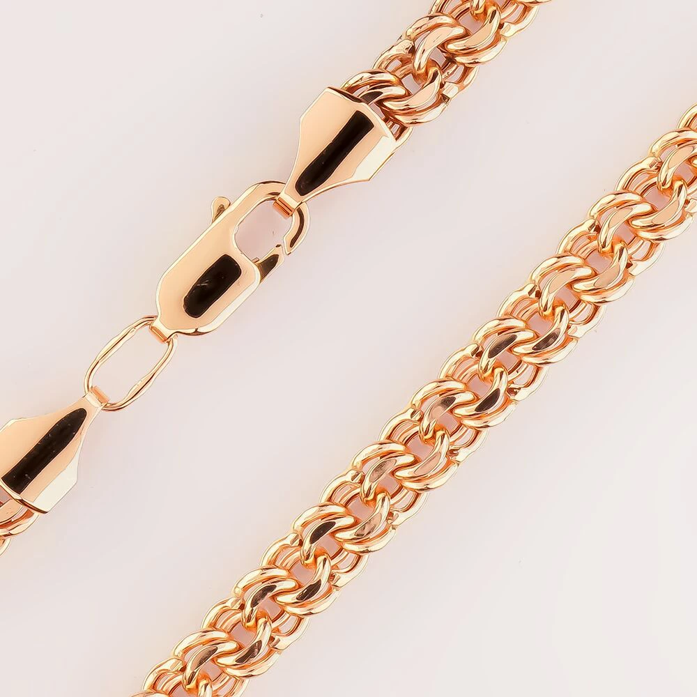 Цепь из красного золота 585 пробы