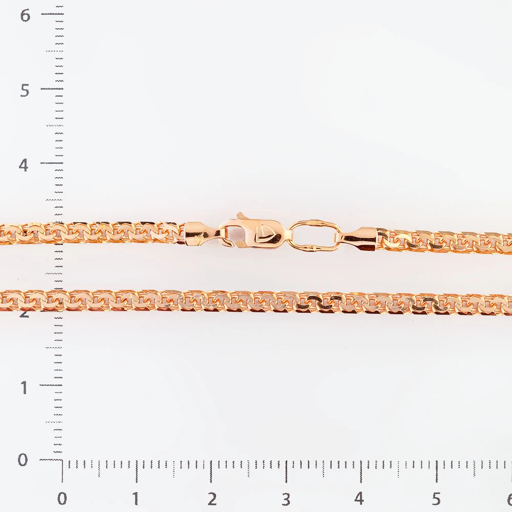 Цепь из красного золота 585 пробы