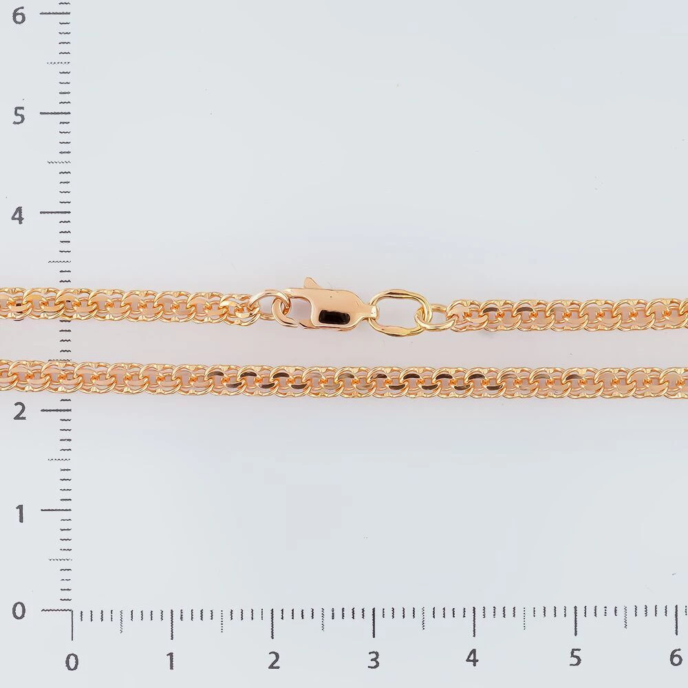 Цепь из красного золота 585 пробы