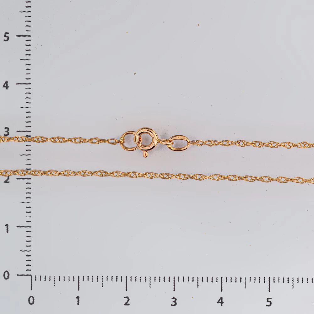 Цепь из красного золота 583 пробы