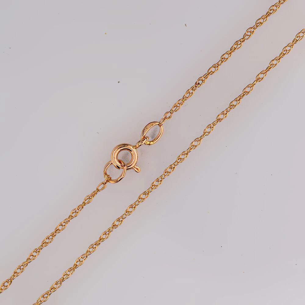 Цепь из красного золота 583 пробы