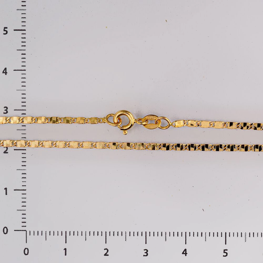 Цепь из желтого золота 585 пробы
