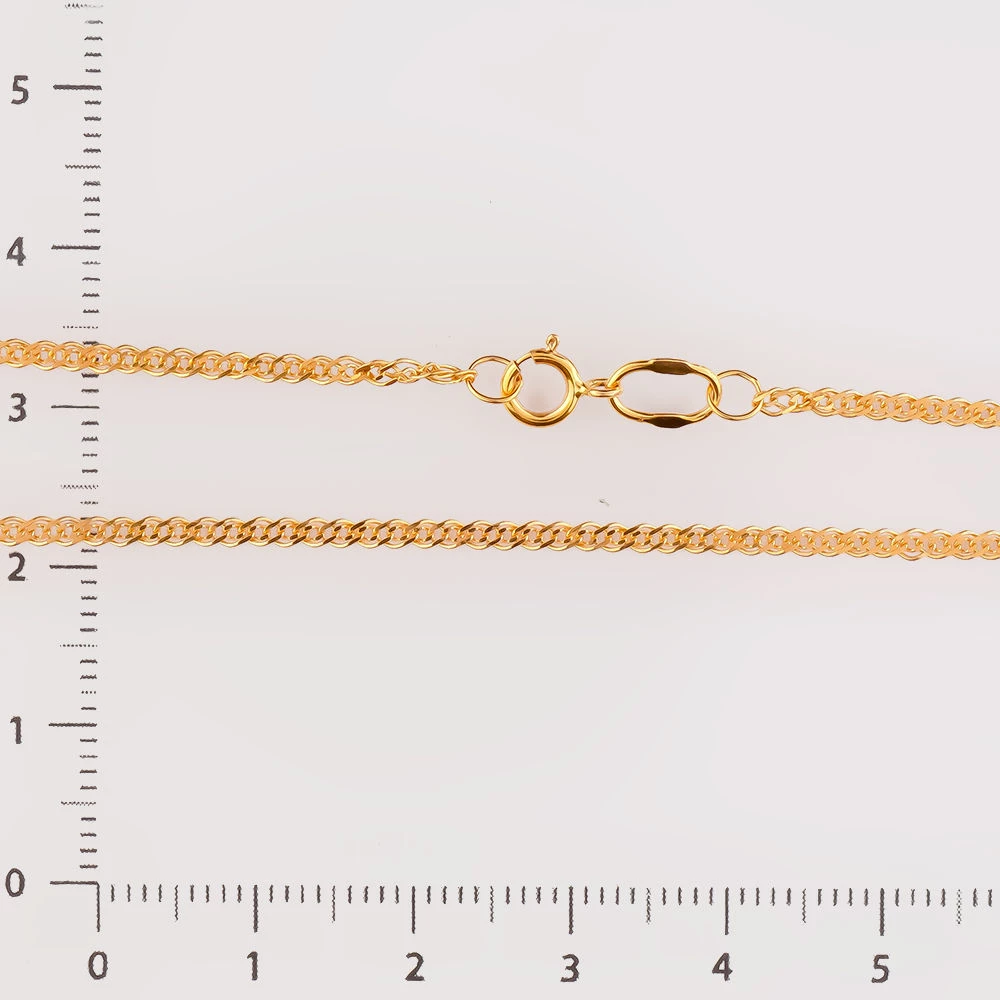 Цепь из красного золота 585 пробы