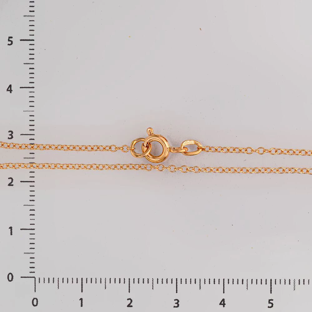 Цепь из красного золота 583 пробы