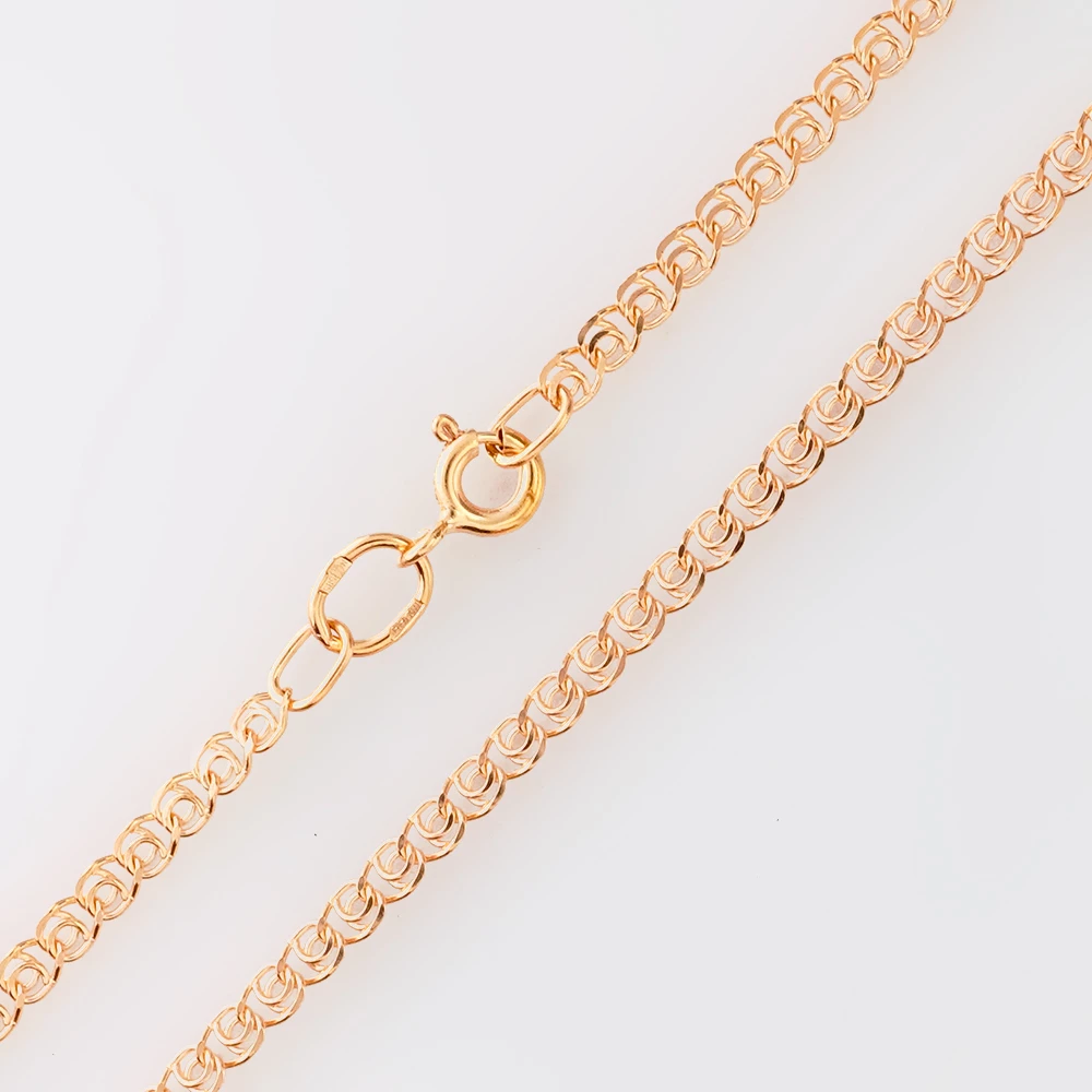 Цепь из красного золота 585 пробы