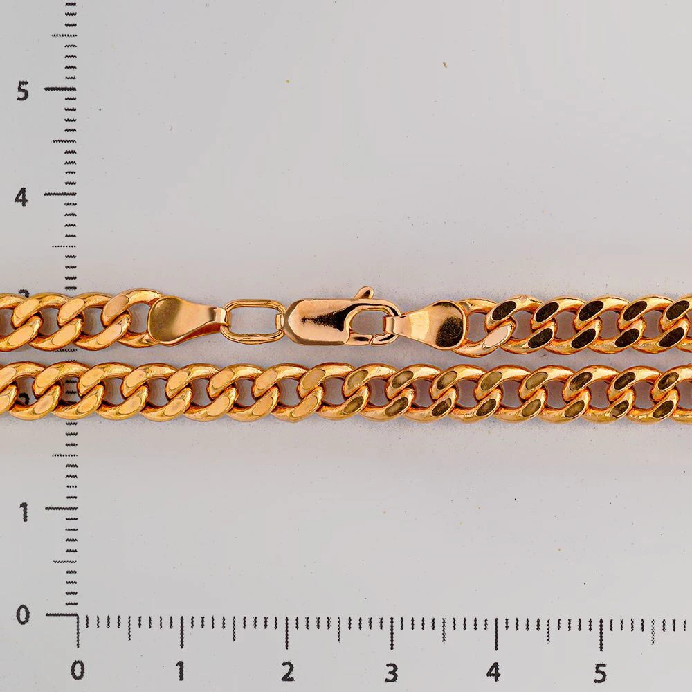 Цепь из красного золота 585 пробы
