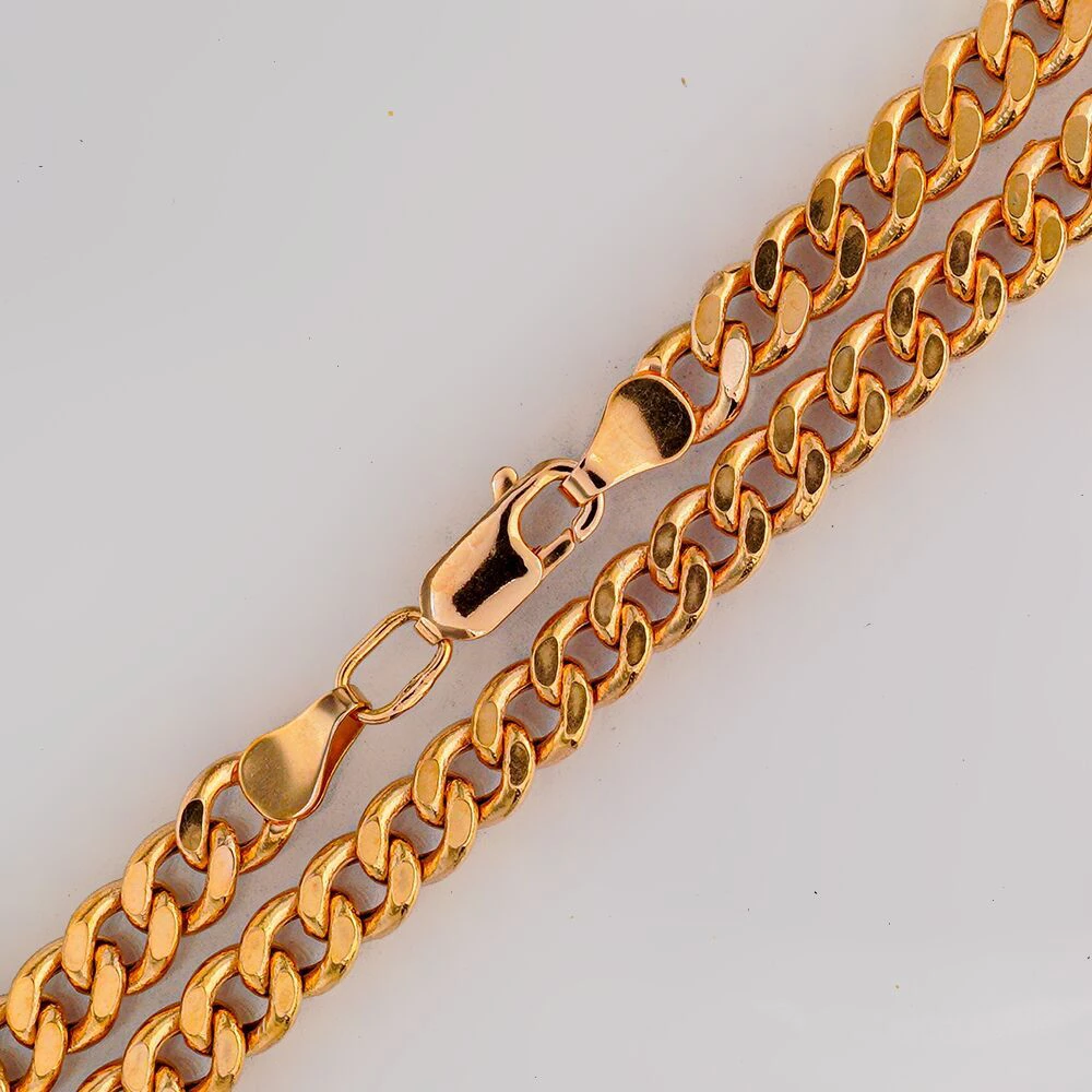 Цепь из красного золота 585 пробы