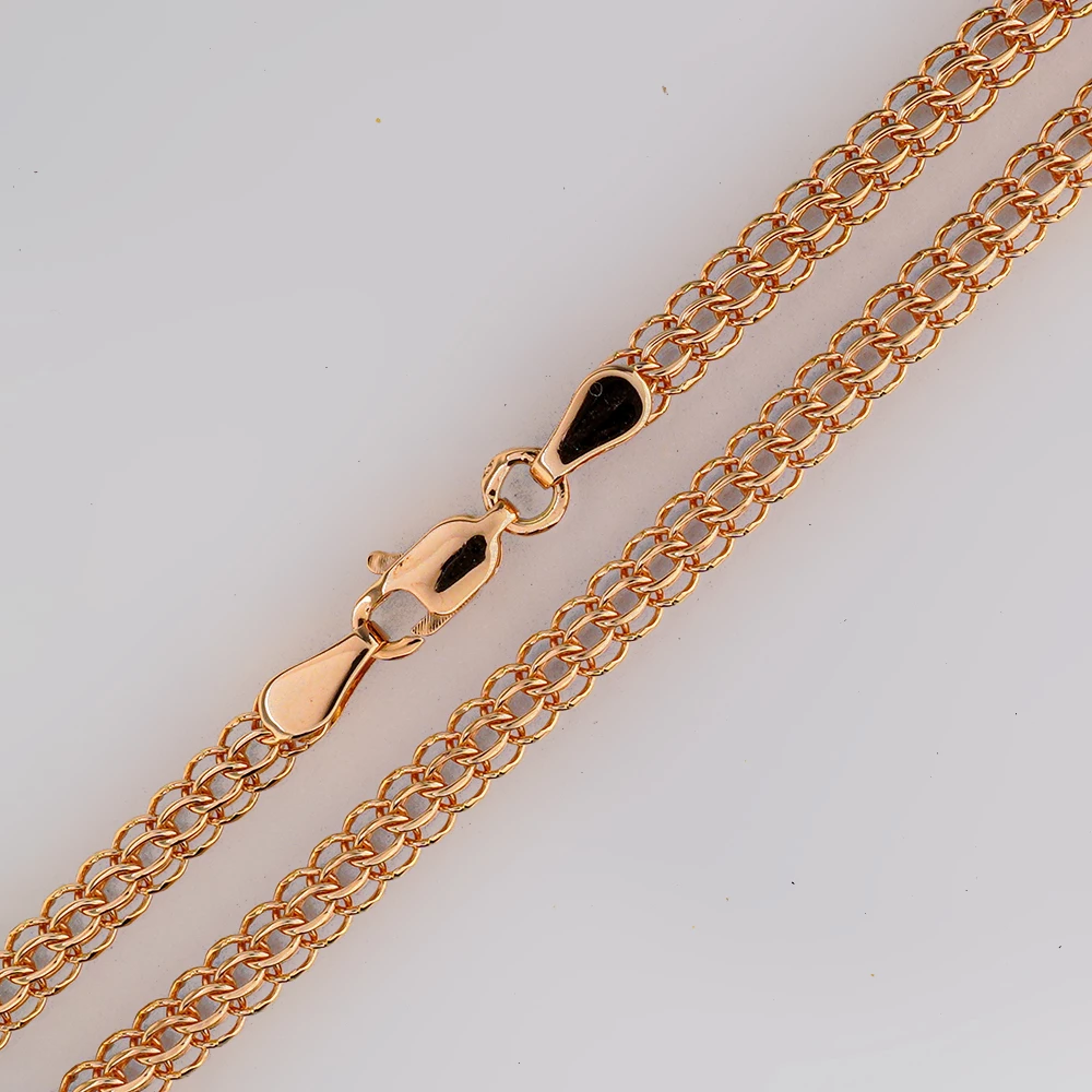 Цепь из красного золота 585 пробы