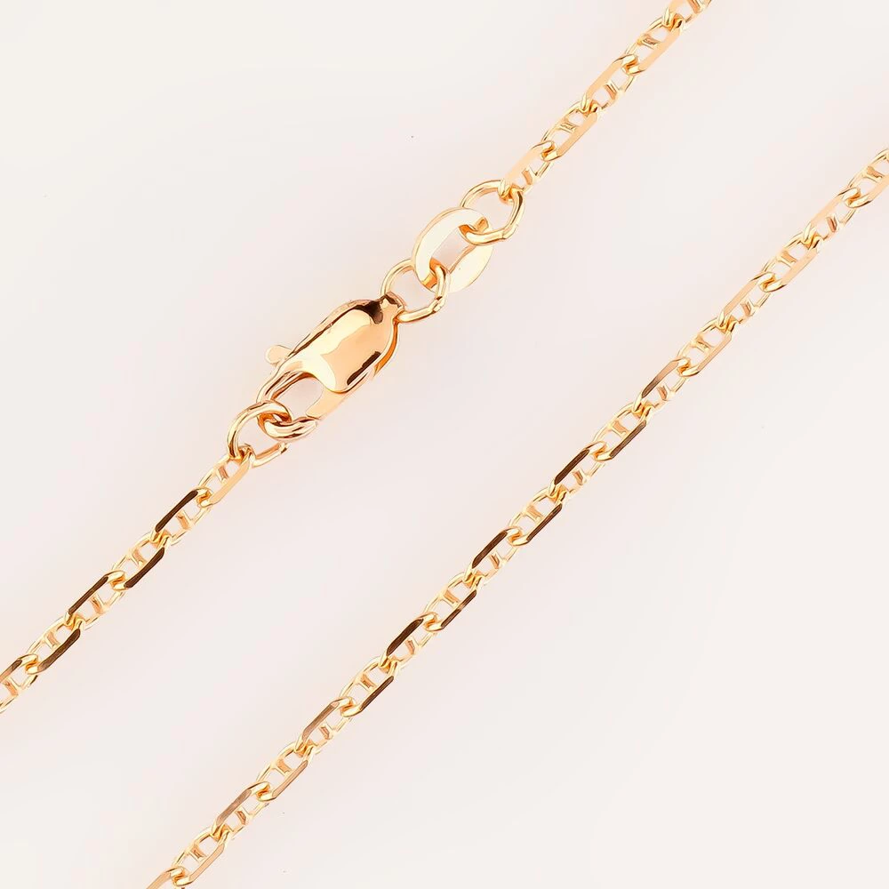 Цепь из красного золота 585 пробы