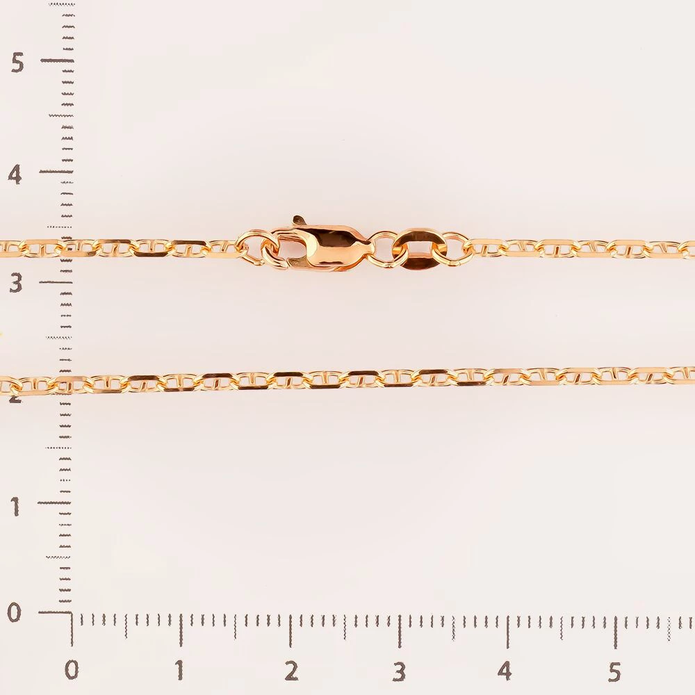 Цепь из красного золота 585 пробы
