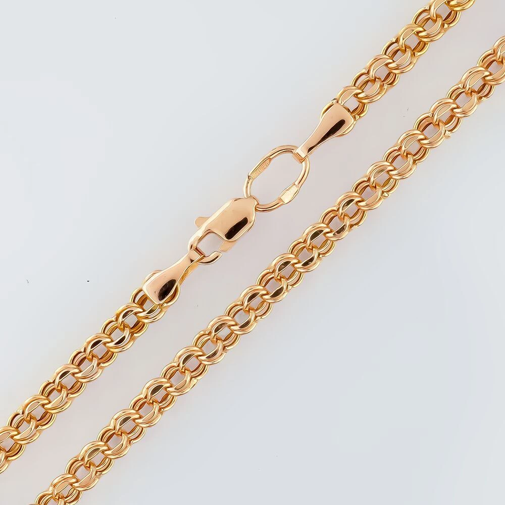 Цепь из красного золота 585 пробы