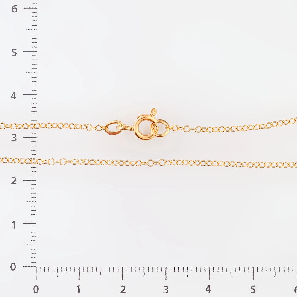 Цепь из красного золота 585 пробы