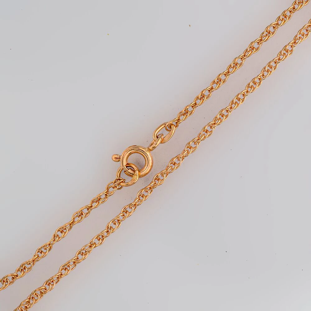 Цепь из красного золота 585 пробы