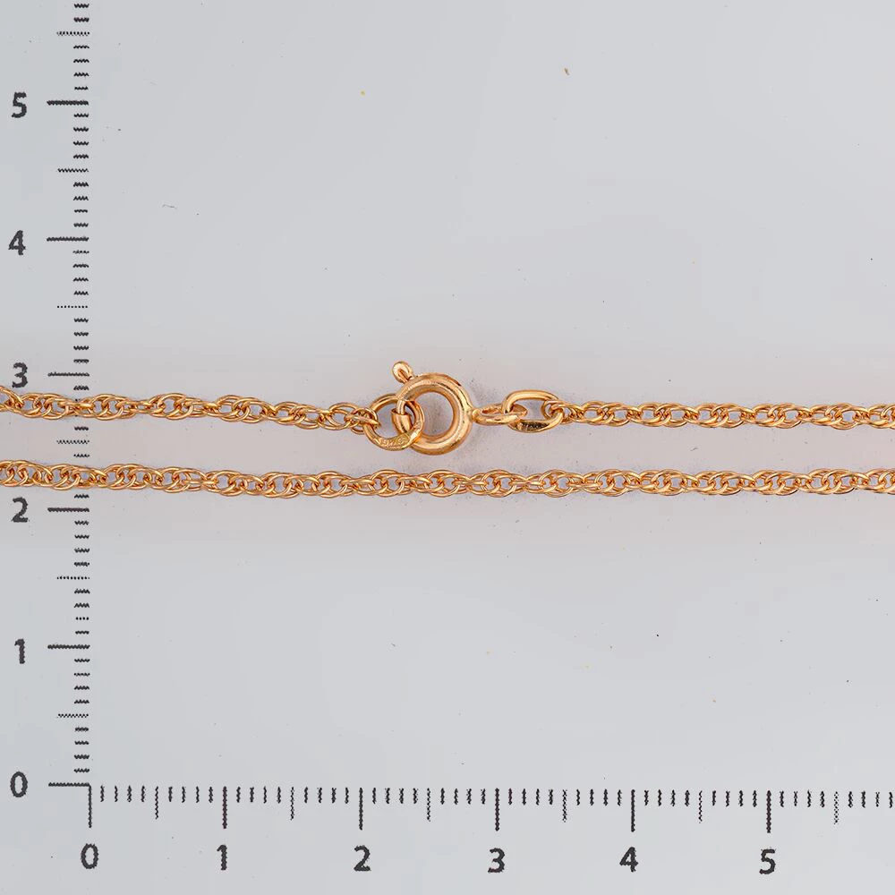 Цепь из красного золота 585 пробы