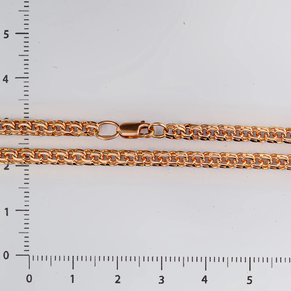 Цепь из красного золота 585 пробы