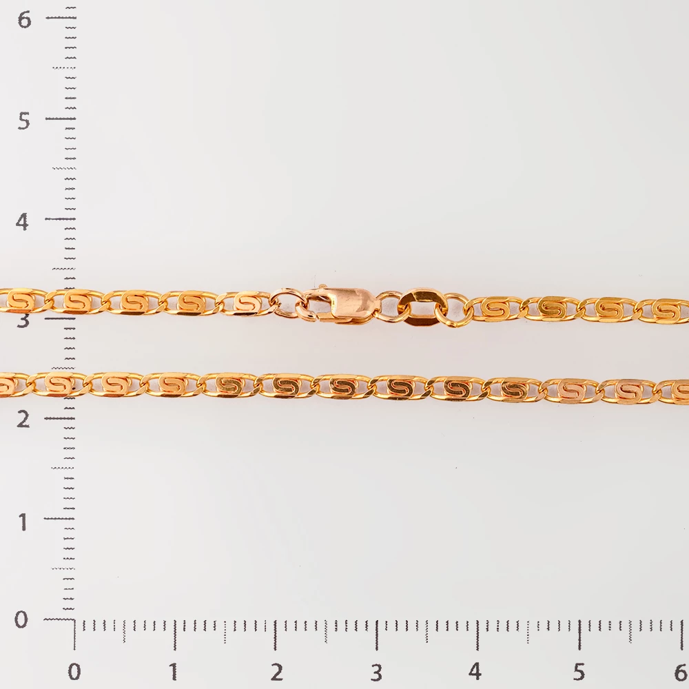 Цепь из красного золота 585 пробы