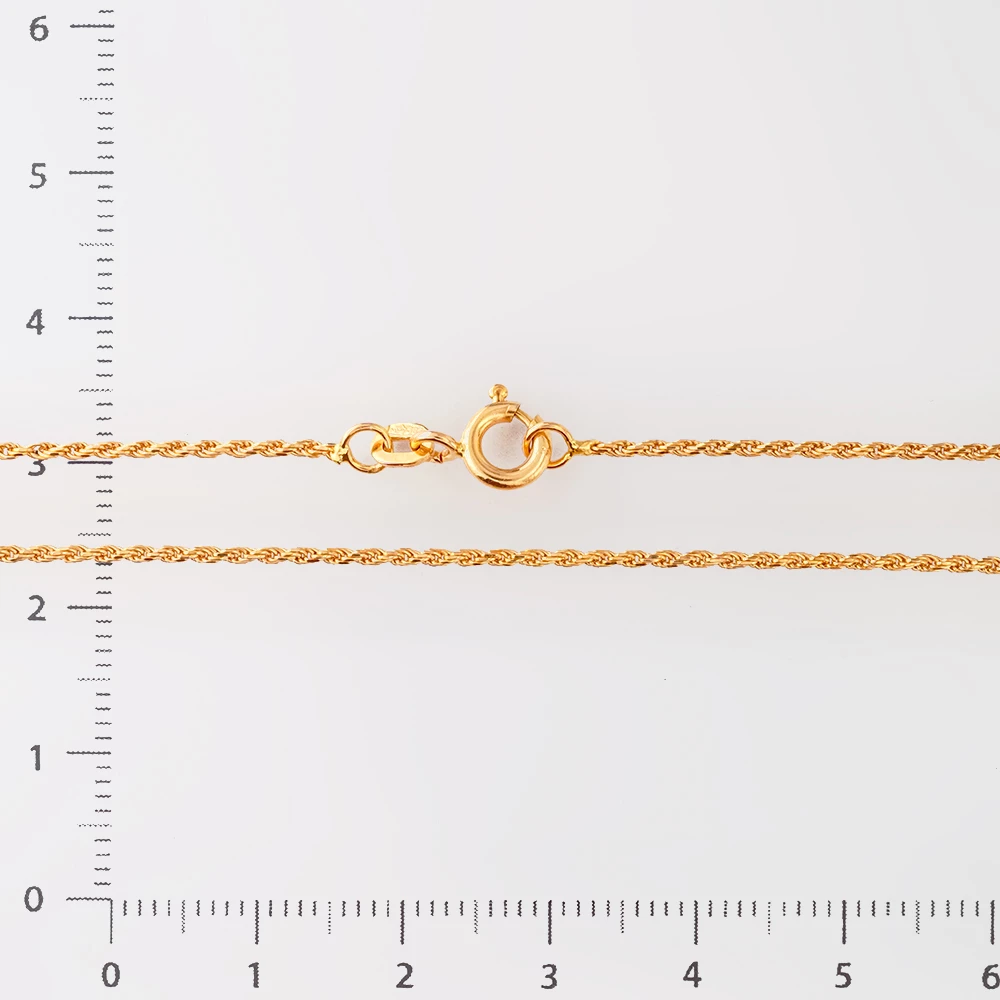 Цепь из желтого золота 585 пробы