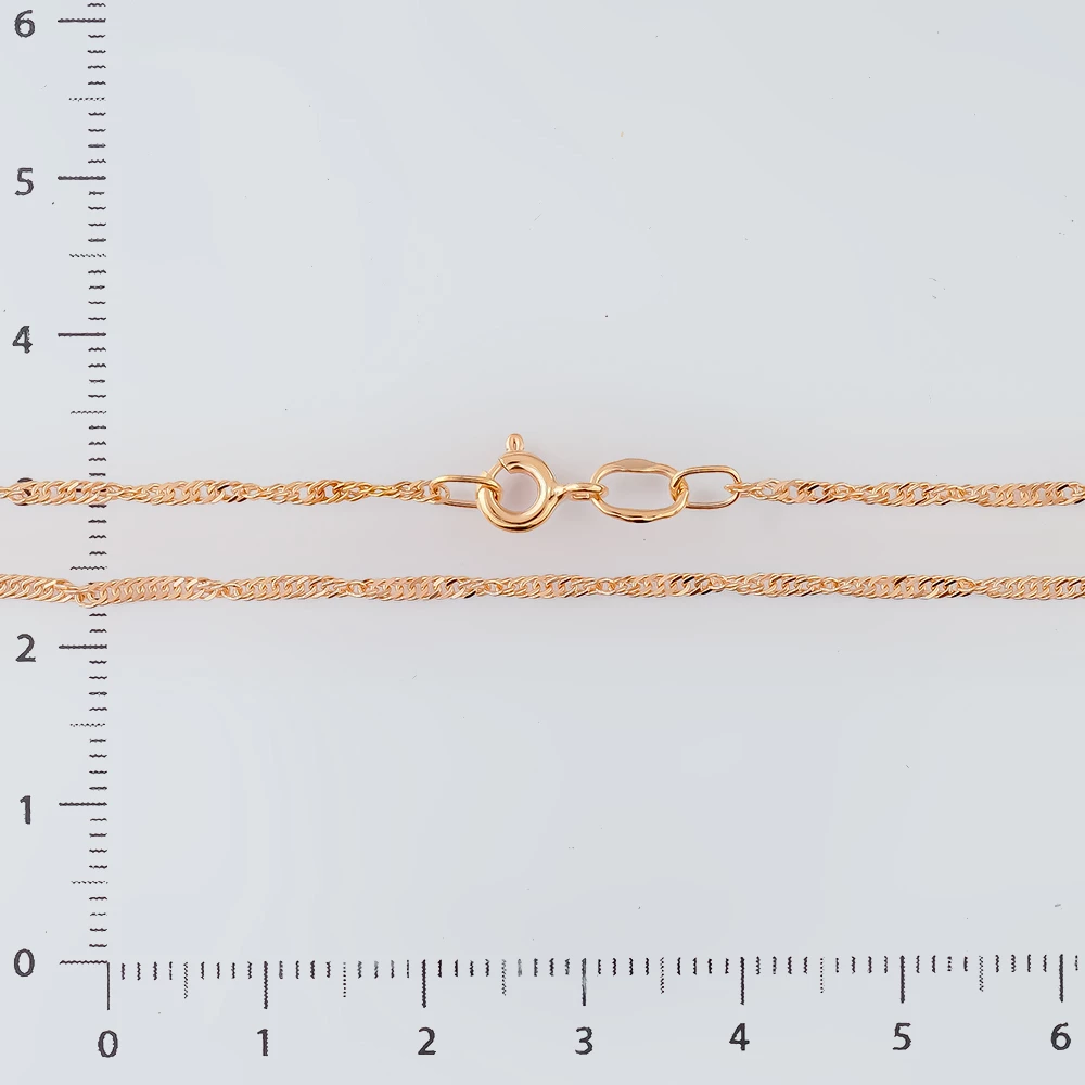 Цепь из красного золота 585 пробы